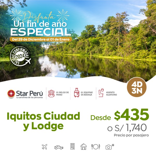 Iquitos ciudad &amp; Amazon Journeys Lodge